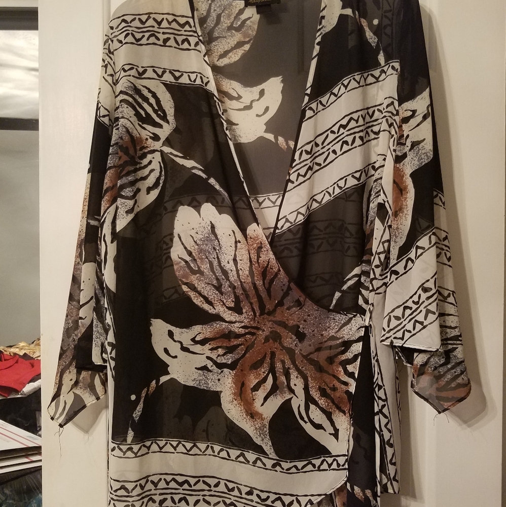 Beautiful wrap tunic